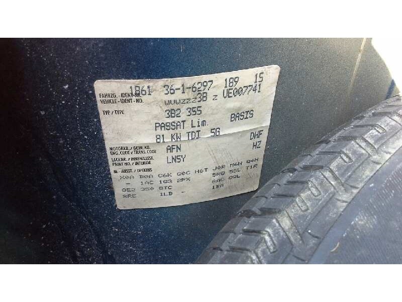 volkswagen passat berlina (3b2) del año 1996