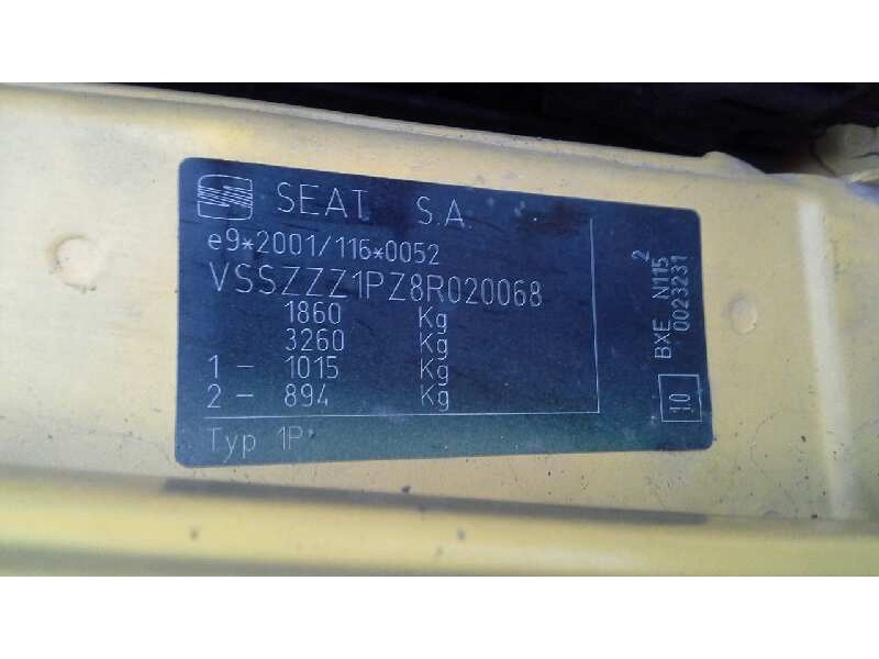 seat leon (1p1) del año 2007