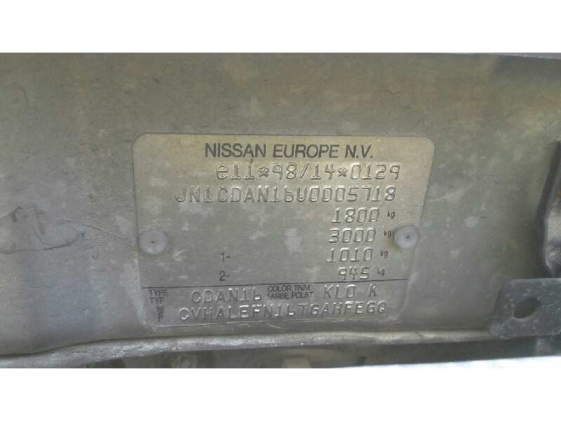 nissan almera (n16/e) del año 2000