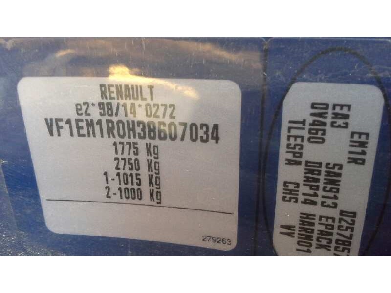 renault megane ii coupe/cabrio del año 2007