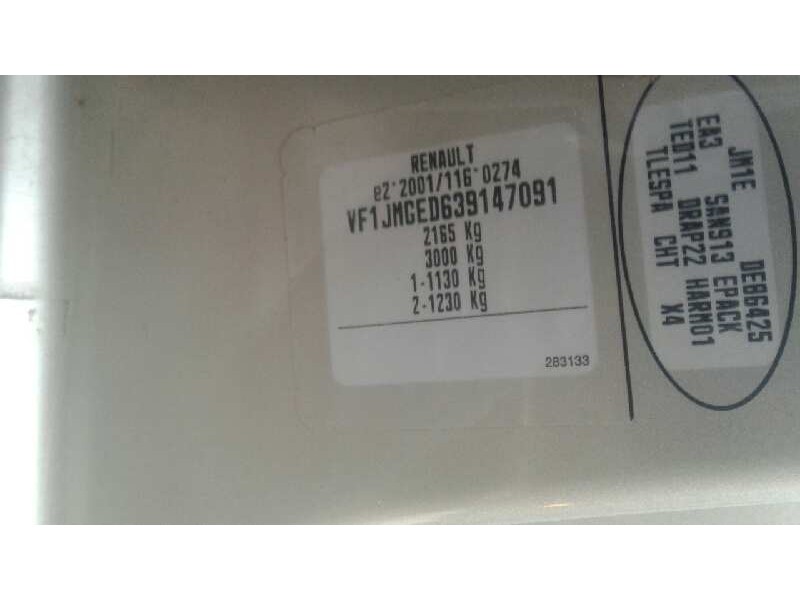 renault scenic ii del año 2008