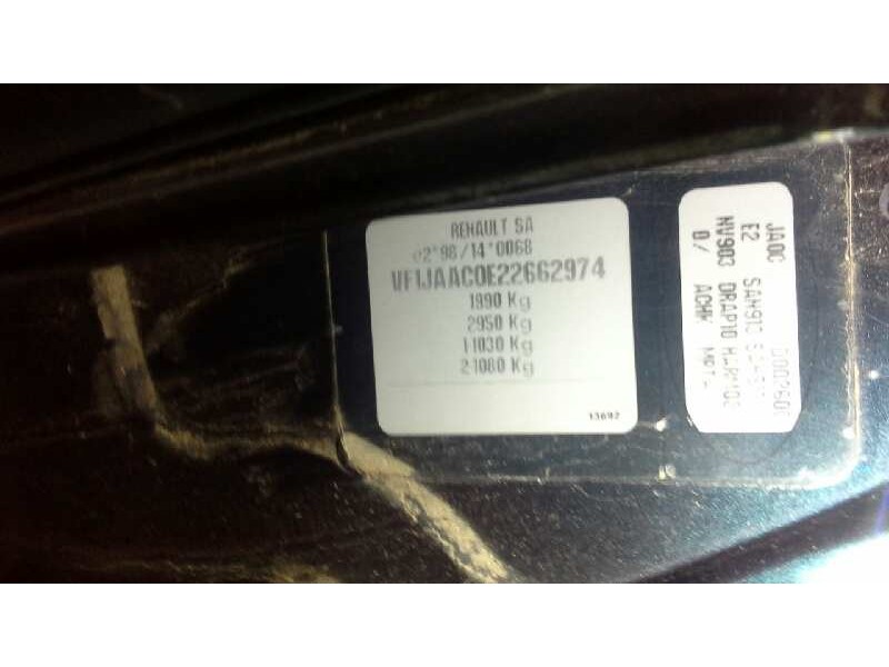 renault scenic rx4 (ja0) del año 2000