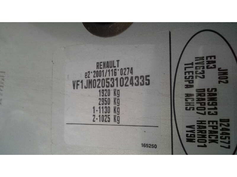 renault scenic ii del año 2004