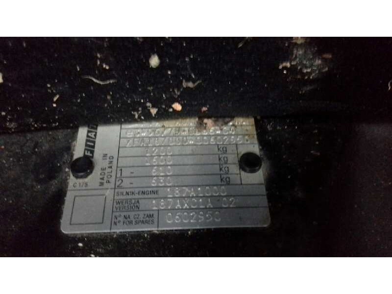 fiat seicento (187) del año 2001