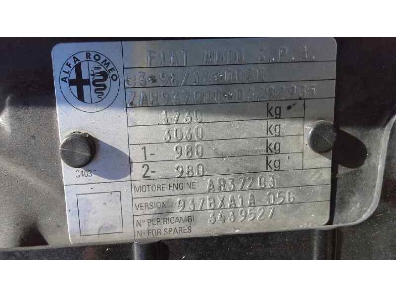 alfa romeo 147 (190) del año 2000