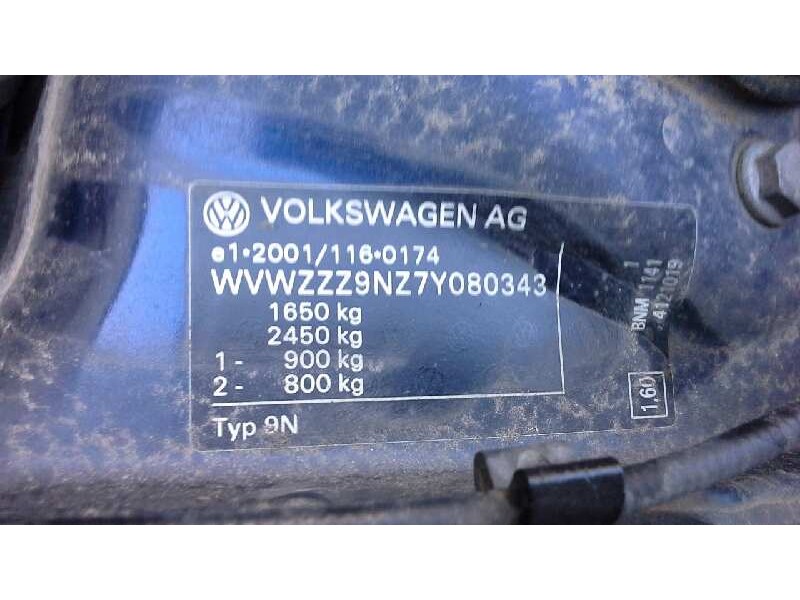 volkswagen polo (9n3) del año 2006