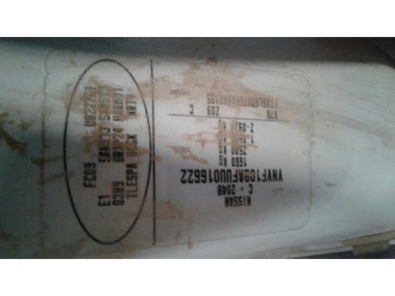 nissan kubistar (x76) del año 2005