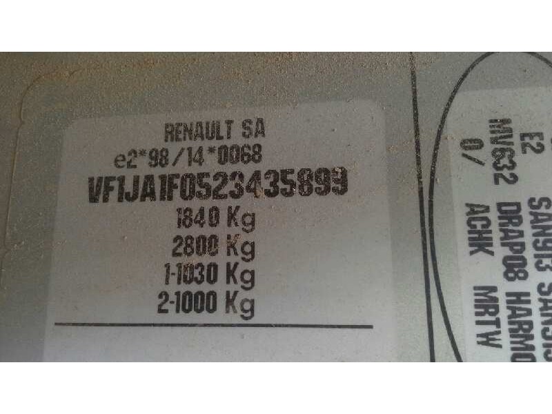 renault scenic (ja..) del año 2000