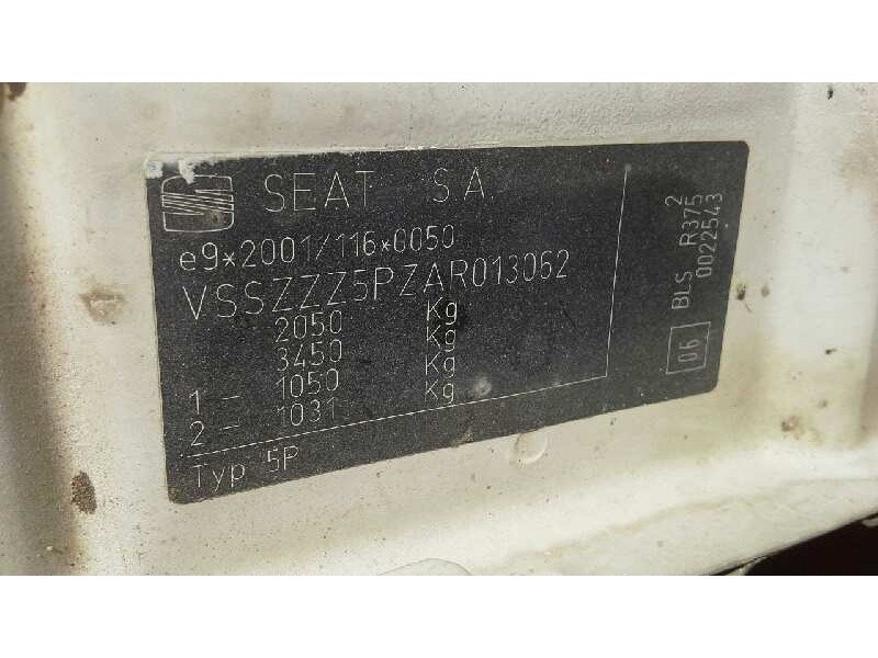 seat altea xl (5p5) del año 2009