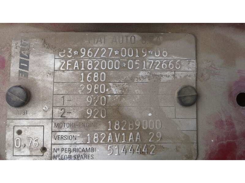fiat bravo (182) del año 2001