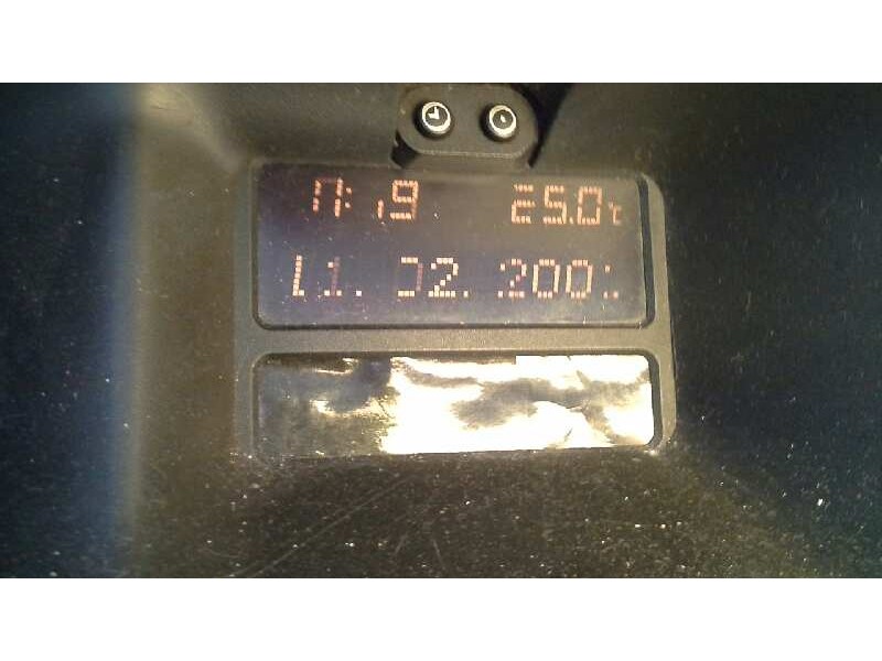 opel zafira a del año 2002