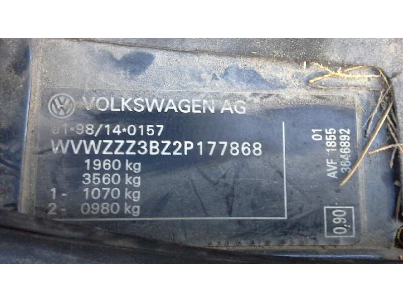 volkswagen passat berlina (3b3) del año 2001