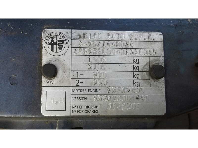 alfa romeo 156 del año 2003