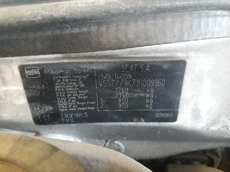 seat inca (6k9) del año 2001