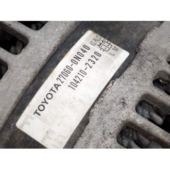 Recambio de alternador para toyota yaris (_p13_) 1.4 d (nlp130_) referencia OEM IAM 270600N040  