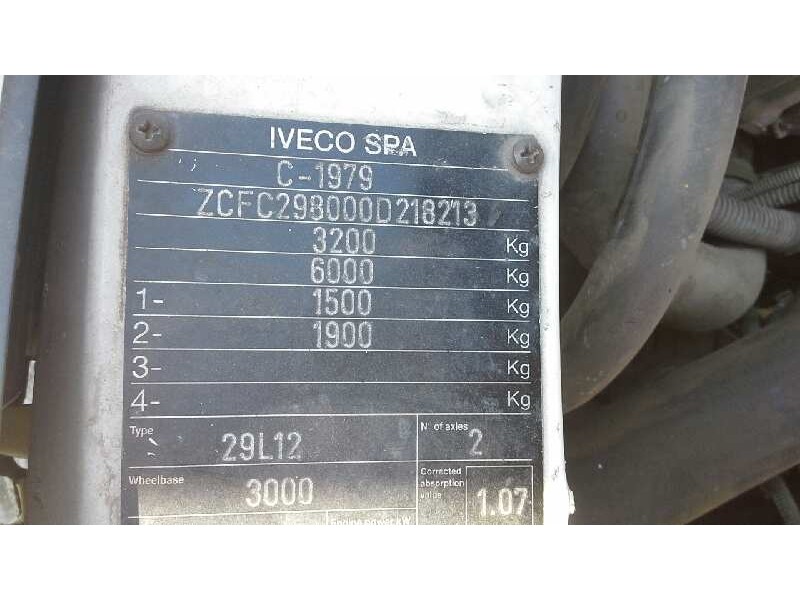 iveco daily caja cerrada (1999 =>) del año 2003