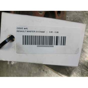 Recambio de cigueñal para renault master 2.5 diesel referencia OEM IAM 5CO1A  119103