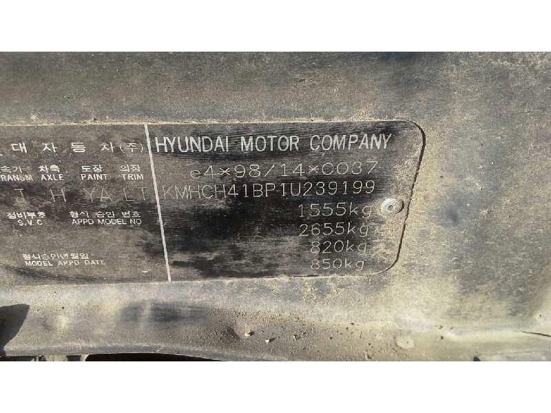 hyundai accent (lc) del año 2001