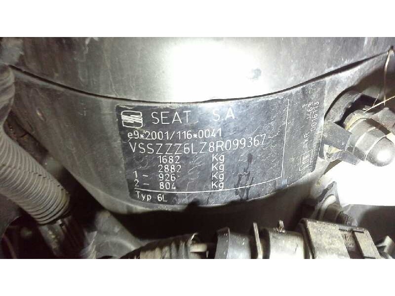 seat ibiza (6l1) del año 2007