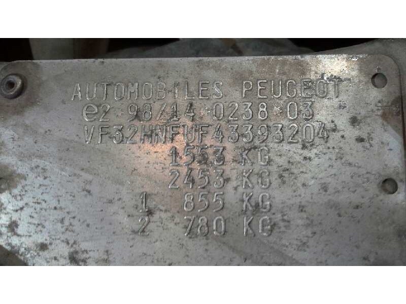 peugeot 206 berlina del año 2003