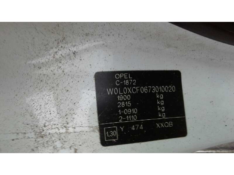 opel combo (corsa c) del año 2006