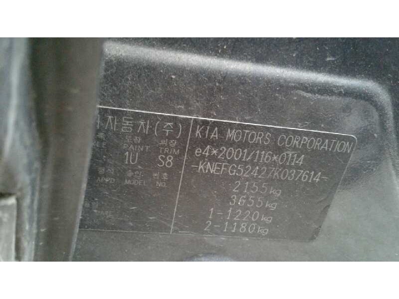 kia carens (un) del año 2007