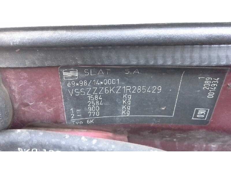 seat ibiza (6k1) del año 2001