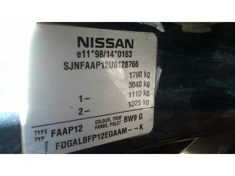 nissan primera berlina (p12) del año 2003