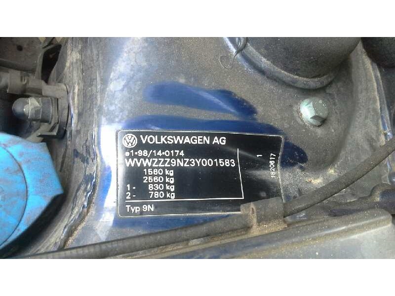 volkswagen polo (9n1) del año 2002