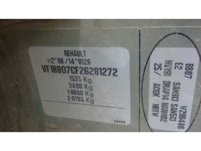 renault clio ii fase ii (b/cb0) del año 2002