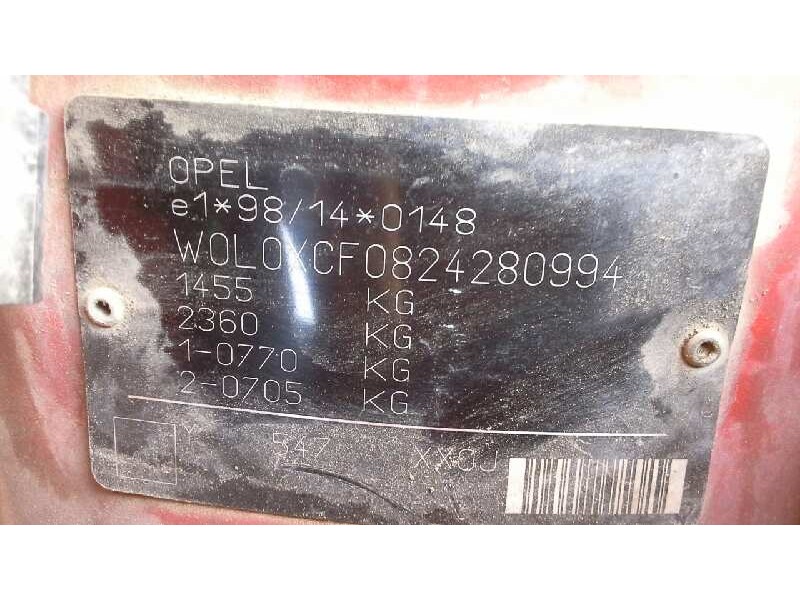 opel corsa c del año 2002