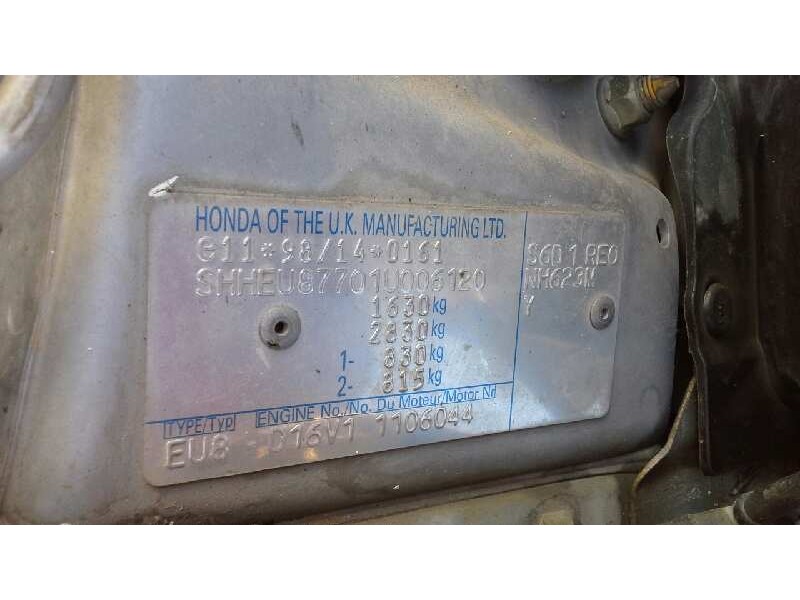 honda civic berlina 5 (eu7/8) del año 2001