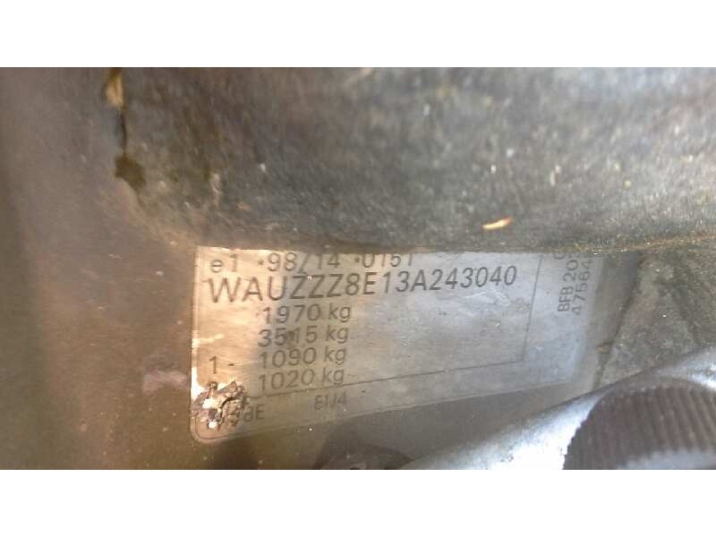 audi a4 berlina (8e) del año 2002