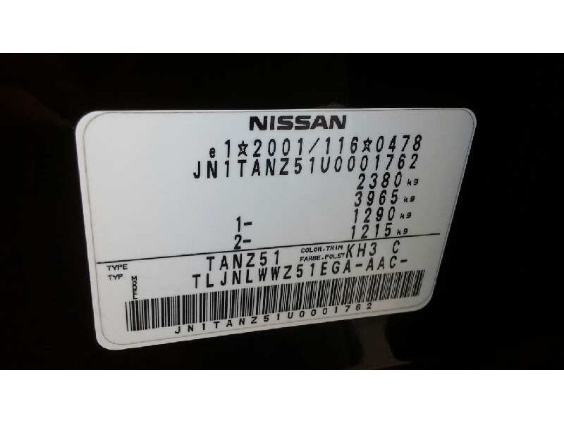 nissan murano (z51) del año 2009