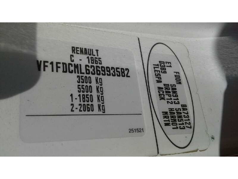 renault master ii phase 2 caja cerrada del año 2007