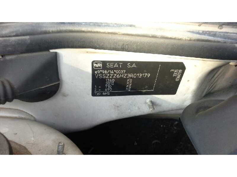 seat arosa (6h1) del año 2003