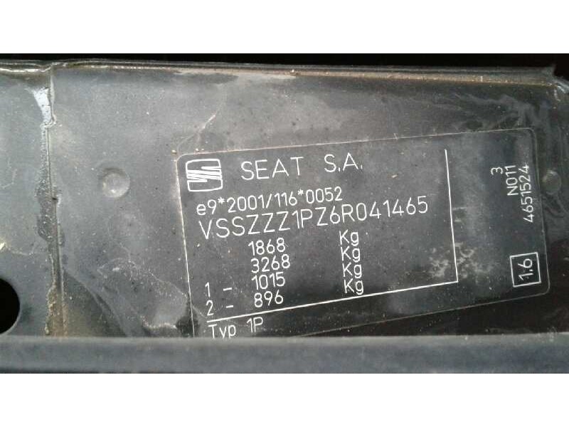 seat leon (1p1) del año 2005