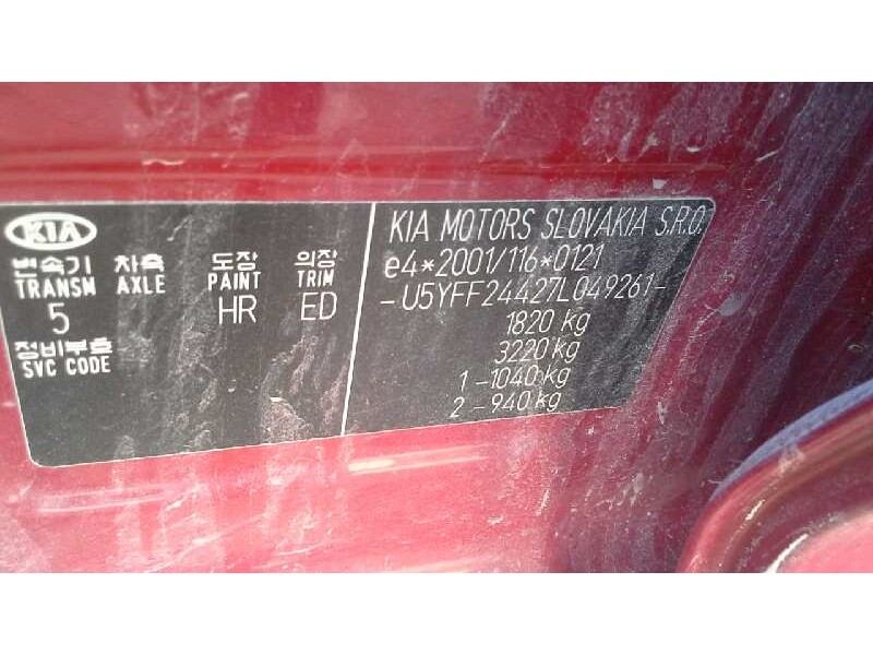 kia cee´d del año 2008