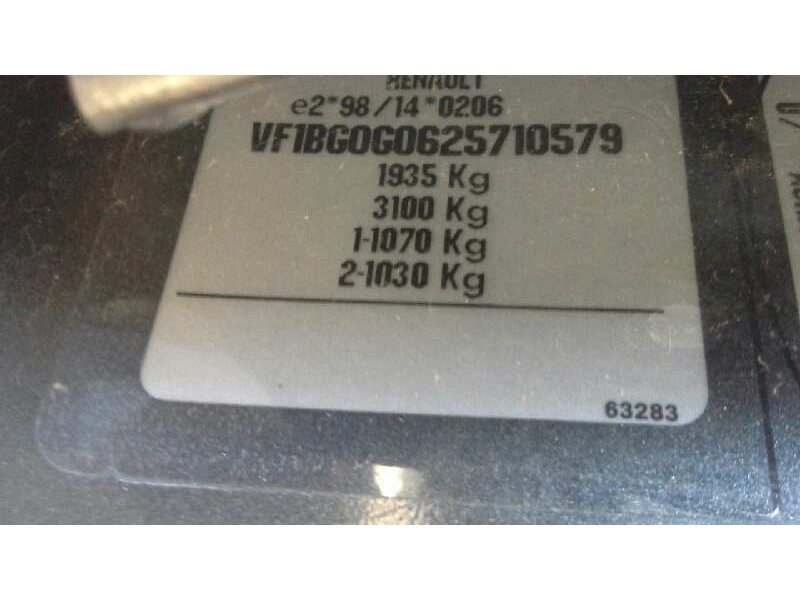 renault laguna ii (bg0) del año 2002