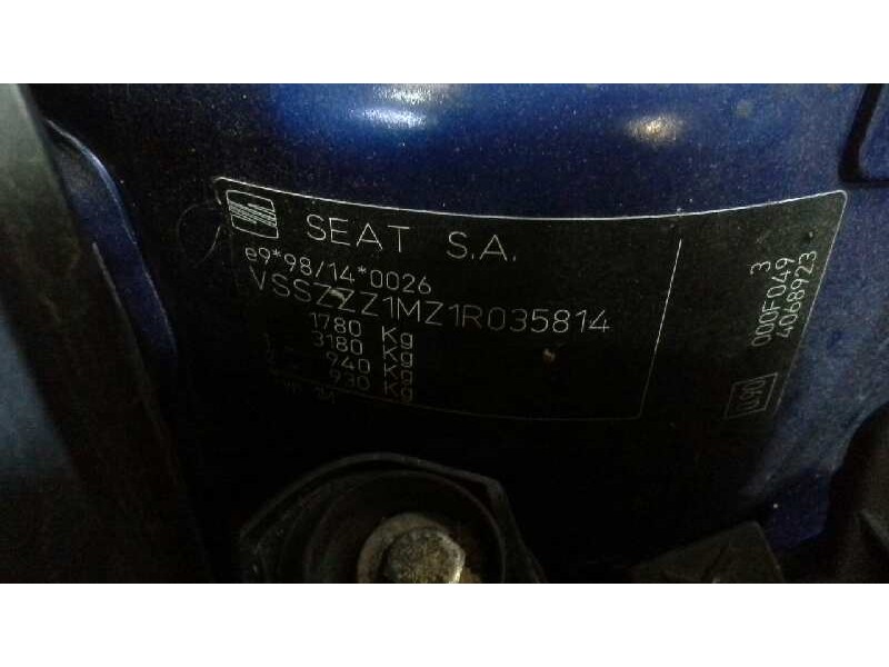 seat leon (1m1) del año 2000