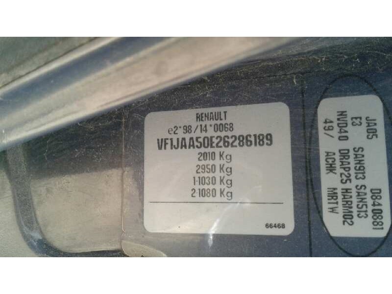 renault scenic rx4 (ja0) del año 2002