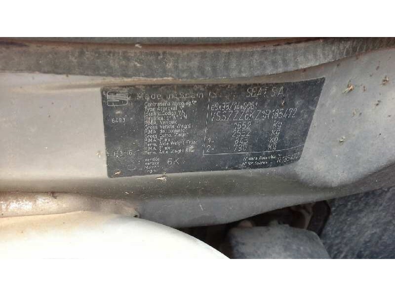 seat cordoba berlina (6k2) del año 2001