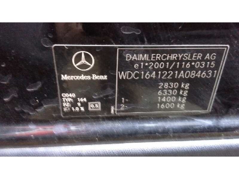 mercedes-benz clase m (w164) del año 2009