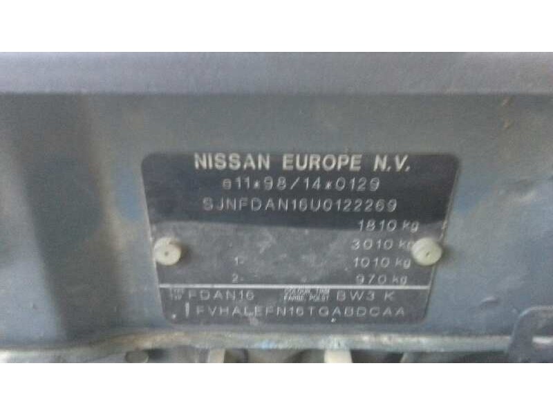 nissan almera (n16/e) del año 2001