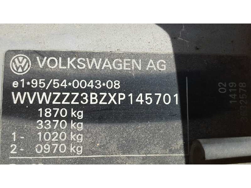 volkswagen passat berlina (3b2) del año 1998