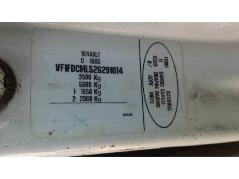 renault master desde ´98 del año 2002