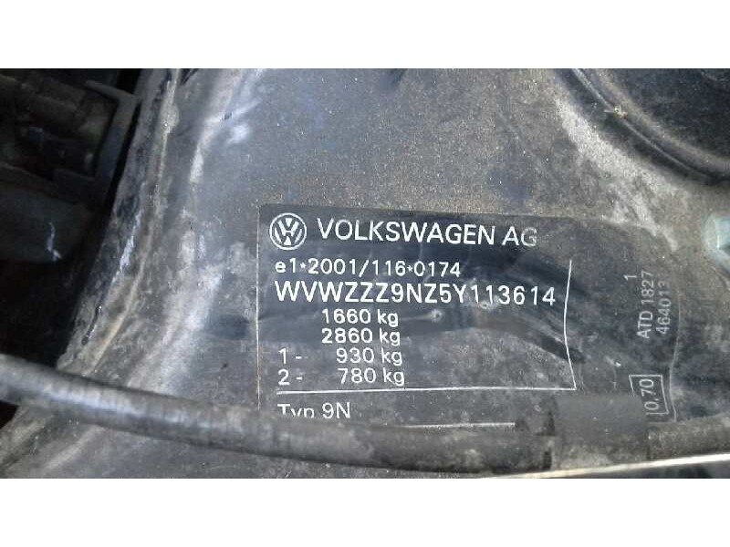 volkswagen polo (9n1) del año 2004