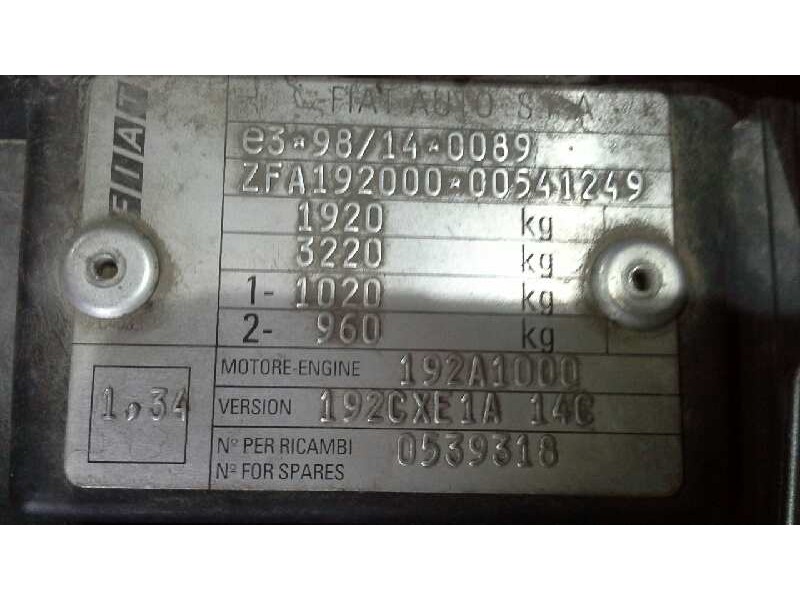 fiat stilo multi wagon (192) del año 2005