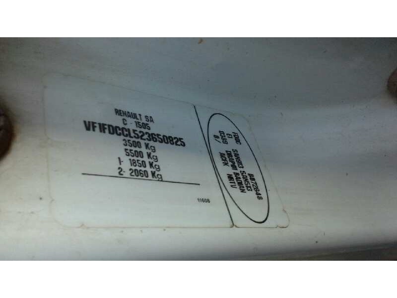 renault master desde ´98 del año 2000