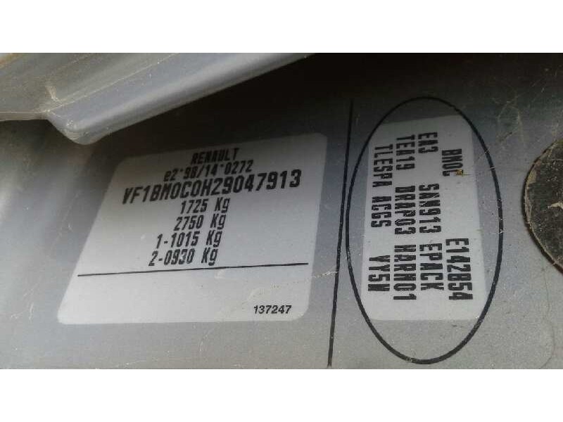 renault megane ii berlina 5p del año 2003